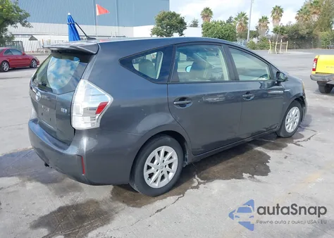 2012 Toyota Prius V Three from USA, damaged, VIN JTDZN3EU0C3174837